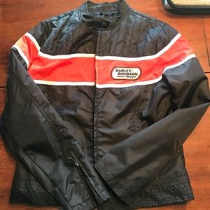 Black Harley Davidson Riding Jacket